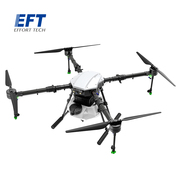 New EFT Spray Drone E416P, Quadcopter 16kg Payload, JIYI k++ Flight Controller, HOBBYWING Power