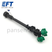 Sprayer Nozzle Extension Rod, Flat Fan/Conical Nozzle 8mm Connector for Agricultural Aircraft