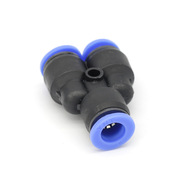 Hobby/Agricultural Sprayer Parts: PU Hose Quick Connect Y-adapter 6 to 6, 8 to 8, 10 to 8