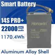 Herewin Smart High Voltage Board HV Battery 22000mAh 14S 53.2V 25C for Agricultural Drone