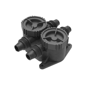 VK Dual Tube Flow Meter FL-2 Impeller Type for Hobby Multi-rotor Spray Drone Parts