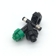 Agricultural Sprayer Nozzle, High-pressure Spray, Single/Dual Inlet Quick Connect Hose